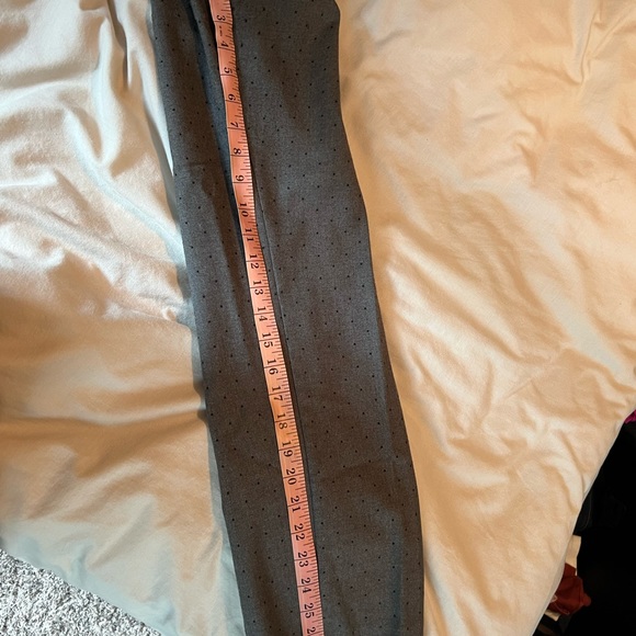 Gray Polka Dot Cropped Pants - Picture 7 of 7